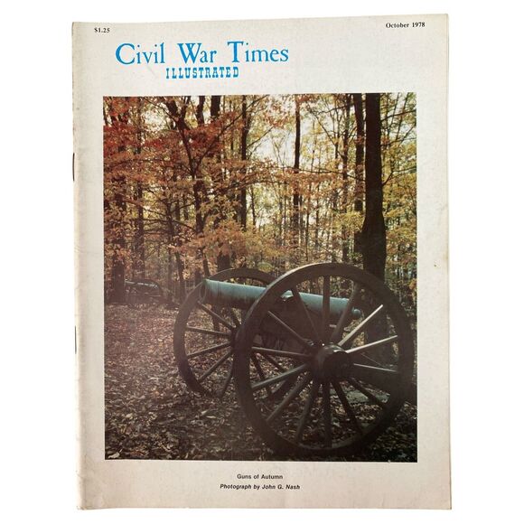 1978 Civil War Times Illustrated Lot of 10 Issues VG+ History Magazine Excl Mar - Picture 10 of 12